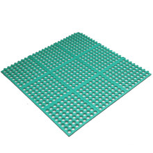 Anti-Slip Workshop Office Gym Rubber Flooring Tiles/Rubber Floor Mat